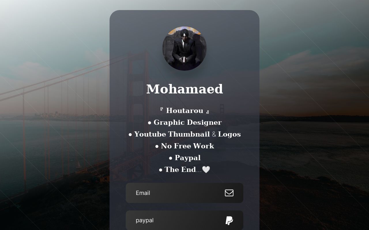 Carrd profile picture for @mohamad1